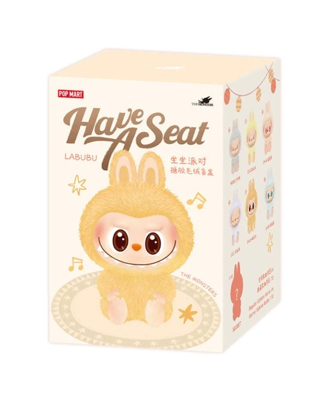 POP MART THE MONSTERS LABUBU - HAVE A SEAT VINYL PLUSH BLIND BOX