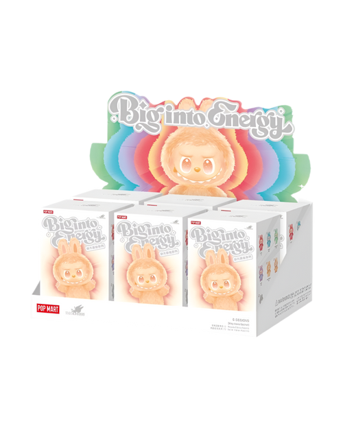 POP MART LABUBU THE MONSTERS BIG INTO ENERGY VINYL FACE BLIND BOX FULL